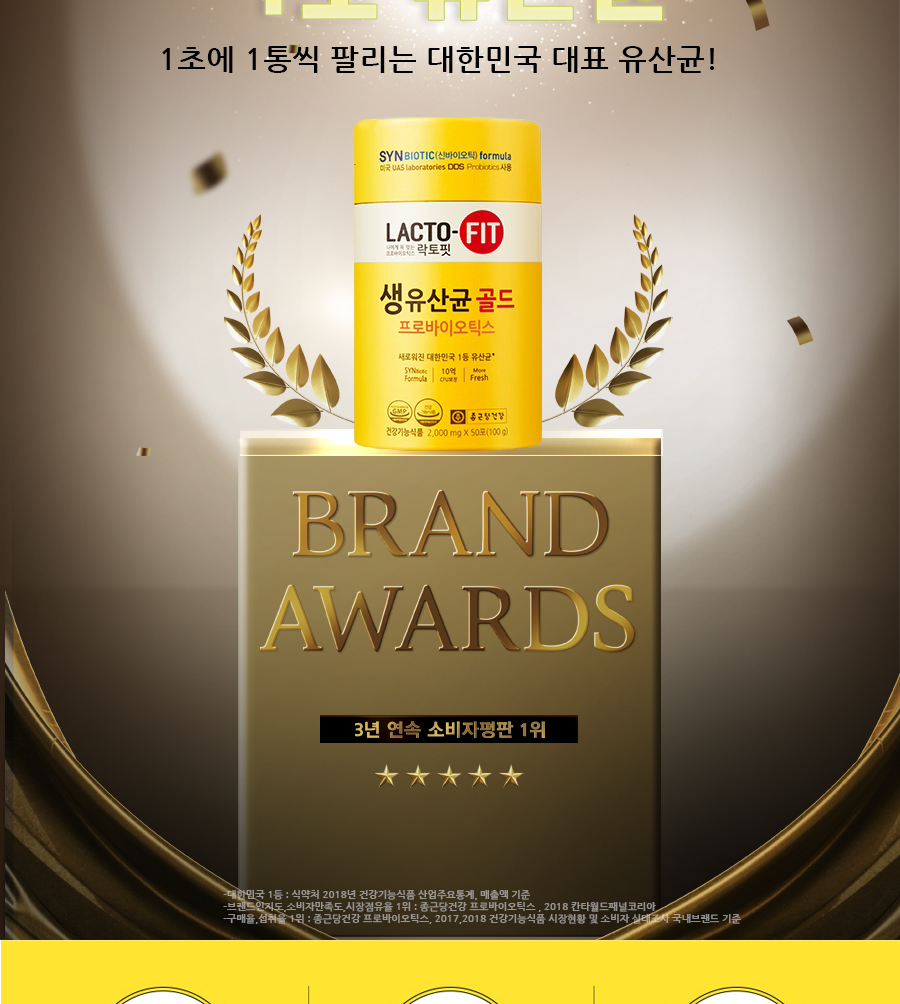 락토핏 상세페이지 입니다.